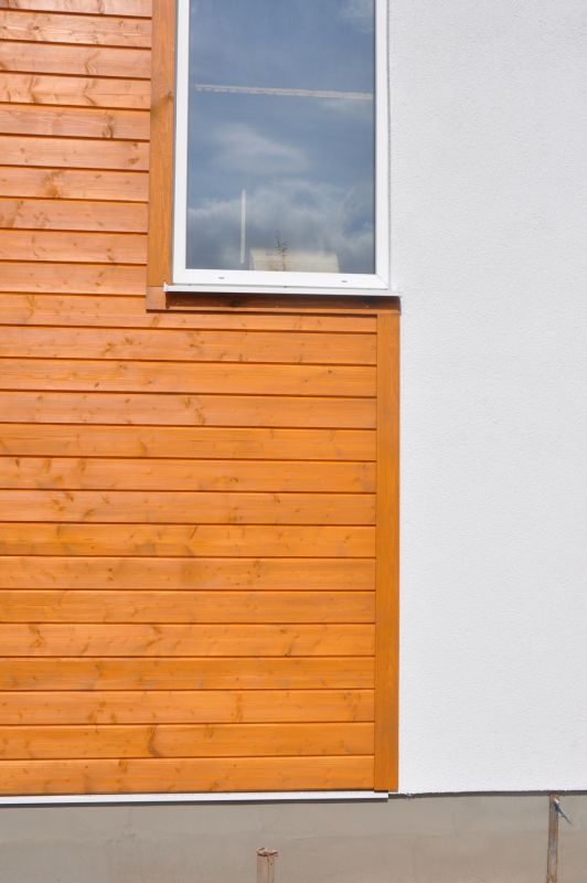 Faux Wood Siding Installation detail